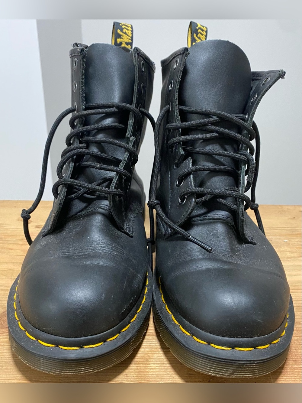 Dr. Martens 1460 8-Eye Boots - Unisex Black (Men's 10 / Women's 11)